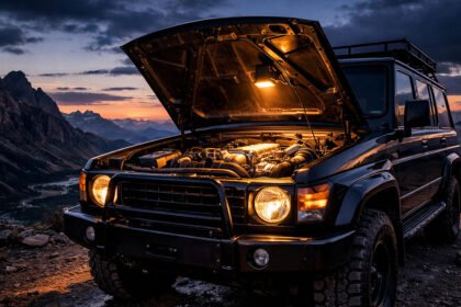 A well-maintained engine symbolizing long lasting cars and mechanical durability.