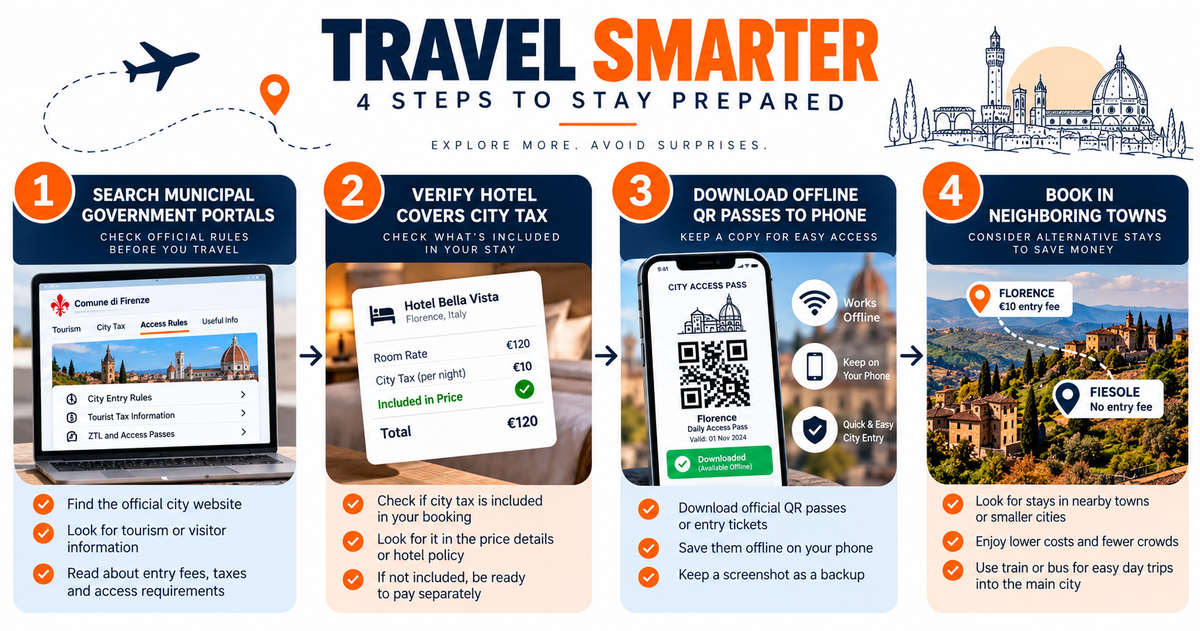 Image showing how to travel without getting fined.